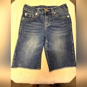 Boys True Religion Blue Jean Short